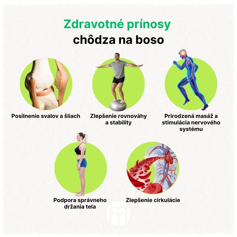(Slovenčina) Zdravotní přínosy chůze na boso